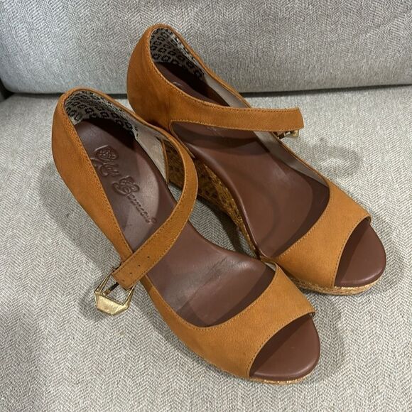 Anthropologie brand Matt Bernson Platform Sandals sz 8 - Picture 2 of 7